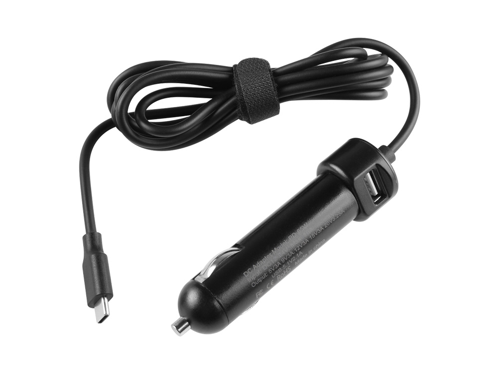 65W Type-C/USB-C MSI Prestige 13 AI Evo A1MG-002US Car Charger