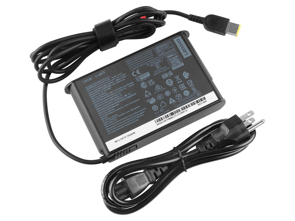 Original 135W Charger Lenovo Slim 7 16ARH7 82UX AC Adapter + Cable